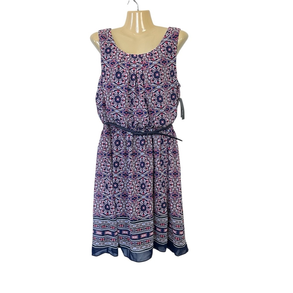 Alyx Sleeveless Midi Sundress Scoop Neck Size 12